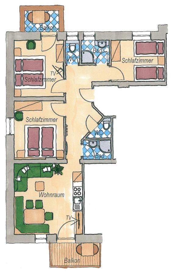 Der Erlenhof Aparthotel Grossarl Buitenkant foto